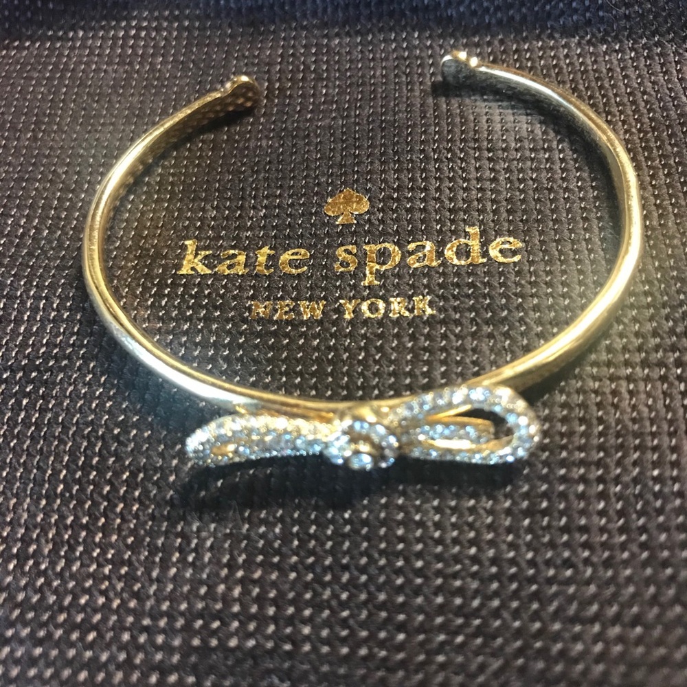 Kate Spade Rhinestone Cuff with Bow